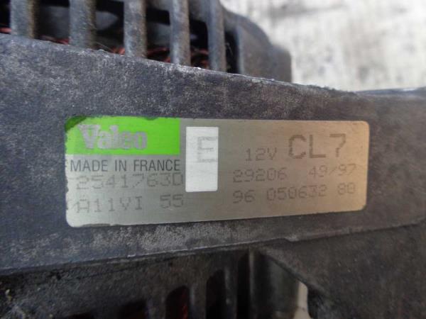 ALTERNATEUR CITROEN BERLINGO/BX/ZX  PEUGEOT 106/306/405 - Vue 4